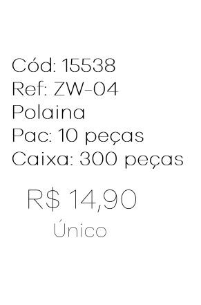 Q - Polaina Ref: ZW-04 Pac c/ 30 Peças Diversas Cores.