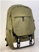 W - Mochila Ika Faixa Branca Ref: L1506 Pac c/ 12 UN Diversas Cores.