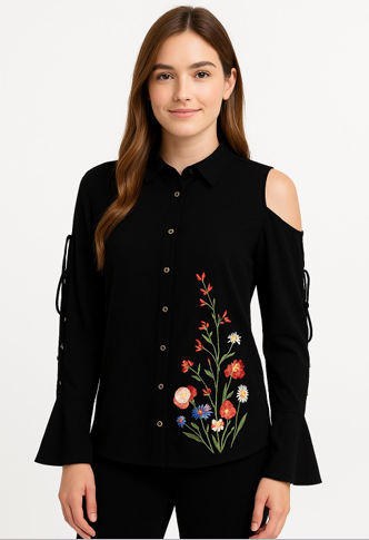 J - Blusa Fem. Ref: AN1801 Pac c/ 24 UN Diversas Cores.