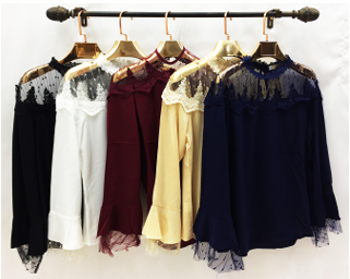 J - Blusa Fem. Ref: AN8921 Pac c/ 24 UN Diversas Cores.