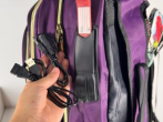 W - Mochila Escolar Masc. Fone de Ouvido Ref: 2016-2 Pac c/ 12 UN Diversas Cores.
