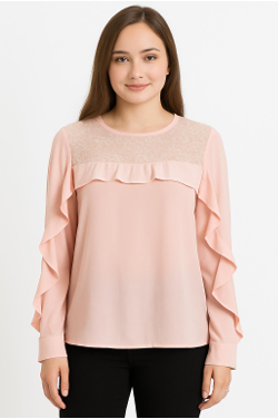 J - Blusa Fem. Ref: AN8918 Pac c/ 24 UN Diversas Cores.