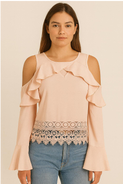J - Blusa Fem. Ref: AN8916 Pac c/ 24 UN Diversas Cores.