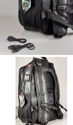 W - Mochila Notebook Courino Masc. Ref: XP11 Pac c/ 12 UN Diversas Cores.