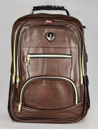 W - Mochila Notebook Courino Masc. Ref: XP02 Pac c/ 12 UN Diversas Cores.