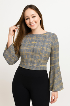 J - Blusa Fem. Ref: WK18027 Pac c/ 24 UN Diversas Cores.