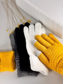 R - Luva Fem. Touch Screen Tricot Ref: 38205-20 Pac c/ 24 UN Diversas Cores.