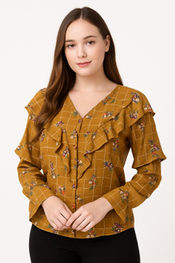 J - Blusa Fem. Ref: DY-23160 Pac c/ 24 UN Diversas Cores.