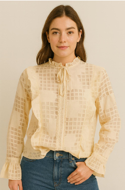 J - Blusa Fem. Ref: AN17080 Pac c/ 24 UN Diversas Cores.
