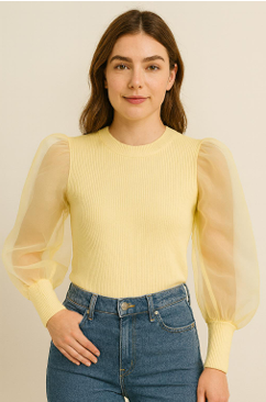 J - Blusa Fem. Ref: LA5215 Pac c/ 24 UN Diversas Cores.