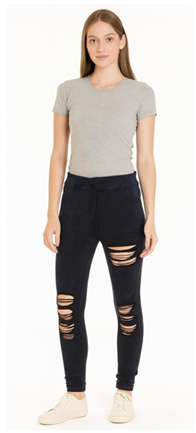 I - Calça Leggin Fem. Ref: 51015 Pac c/ 24 UN Diversas Cores.