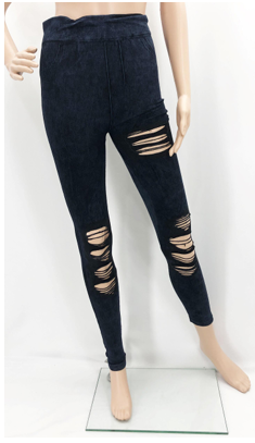 I - Calça Leggin Fem. Ref: 51015 Pac c/ 24 UN Diversas Cores.