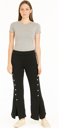 I - Calça Pantalona Fem. Ref: A31 Pac c/ 24 UN Diversas Cores.