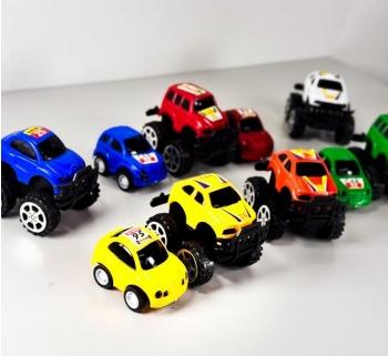 Z - Conj. Mini Carros com Fricção Ref: LCB052 Pac c/ 24 UN Diversas Cores.