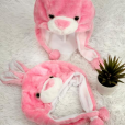 R - Touca Infantil Bichinhos 3D Ref: TC-106 Pac c/ 24 UN Diversas Cores.