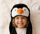 R - Touca Infantil Bichinhos 3D Pinguim Ref: TC-111 Pac c/ 24 UN Diversas Cores.