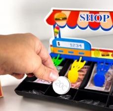Z - Mini Mercadinhos com Produtos Ref: GLTY18-335 Pac c/ 4 UN Diversas Cores.