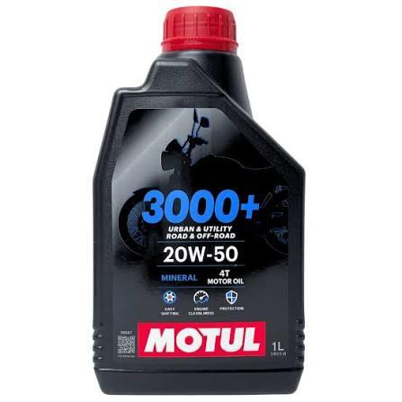 OLEO 20W50 MOTUL 3000+ MINERAL