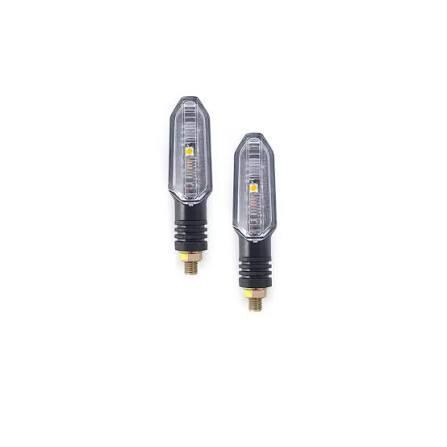 AC-1101 : LUZ INDICADORA DE MANOBRA, PISCA LED - MARCA : ATEC PRODUTOS ACONDICIONADOS EM 150 CAIXAS, CONTENDO 100 PARES
