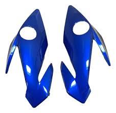 CARENAGEM LAT. DO FAROL COMP TITAN 160 22 PINT. COR FAN 22 AZUL