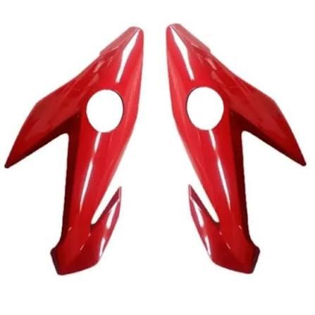 CARENAGEM LAT. FAROL COMP. TITAN 160 24 PINT. VERMELHO PEROL
