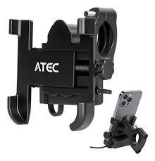 SUPORTE CELULAR COM CARREGADOR ENCAIXE LATERAL  ALUMINIO MARCA ATEC  AC-6208