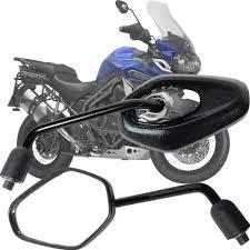 RETROVISOR 1200 REBAIXADO CROMADO ASTE LONGA-