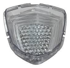 LENTE DA LANTERNA CG 125/150/160 14/... PLASMOTO CRISTAL