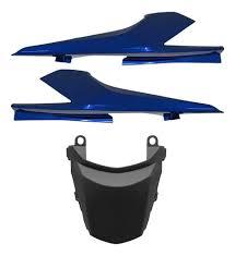 RABETA KIT TITAN 160 15/24 CENTRAL PRETA INJ. + LATERAIS PINT. AZUL SPENCER TITAN 24