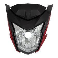 FAROL COMPL. CB TWISTER 250 2017 VERMELHO ( 628 0007)