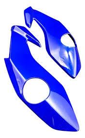 CARENAGEM LAT. DO FAROL COMPAT. FAN 160 2022 ESD AZUL PEROLIZADO - NAO ORIGINAL