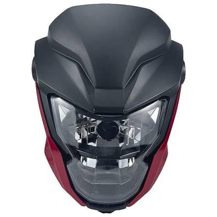 FAROL COMPLETO PLASMOTO -TITAN FAN 160 2025 TITAN 160 2024 VERMELHO PIMENTA PEROLISAD -200603