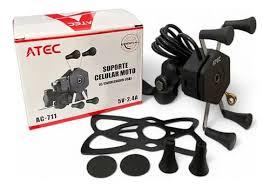 SUPORTE PARA CELULAR, DE PLASTICO - MARCA: ATEC - REF.: AC-711
