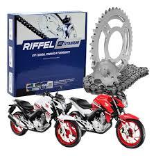 KIT CB TWISTER 250 (16-22) 40Z (C/ ANEL) X 13Z C/ CORRENTE REMANCHADA O RING 520HO X 110L - TOP (1045)
