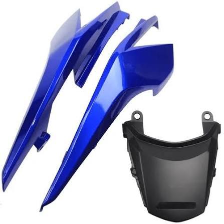RABETA KIT TITAN 160 EX 2018 LATERAIS PINT. AZUL / CENTRAL PRETA INJ.- NAO ORIG.
