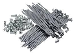 RAIO CROMADO 4 MM BIZ 100 // BIZ 125 // POP 100 KIT 36 PCS TRASEIRO.