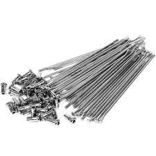 RAIO CROMADO 4 MM BIZ 100 // BIZ 125 KIT 36 PCS DIANTEIRO
