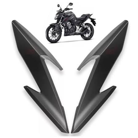 CARENAGEM LAT. DO FAROL COMP.A MOTO CBF 300 2023 E 2025 -CINZA FOSCO MET. ORIG