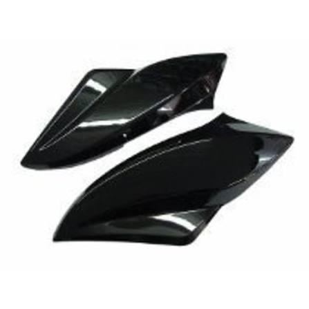 CARENAGEM LAT. DO FAROL COMP.TITAN 150 2011/12/13 PRETO- NAO ORIG.