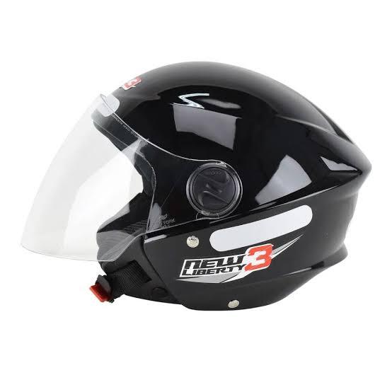 CAPACETE NEW LIBERTY 3 N 58 PRETO