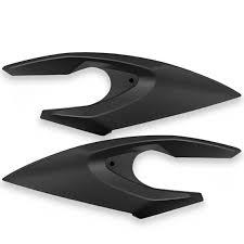 CARENAGEM LAT. DO FAROL COMPAT.FAZER 150 PRETO FOSCO 20 A 21 E 24 - NAO ORIG.