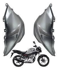 TAMPA (A) DOTANQUE COMPATIVEL A MOTO START 160 2025 - PRATA METALICO - NAO ORIG.