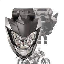 FAROL COMPL.C/CAR/LAT/INT.H4 MOD.CBF300 25 ADAPT.TITAN 160 24 CINZA MET-NAO OR.
