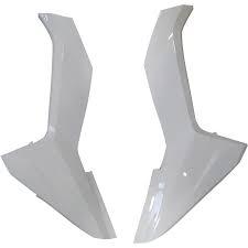 TAMPA LATERAL COMPATIVEL COM TITAN 160 2016 A 2021 (OPC) - BRANCO- NAO ORIGINAL