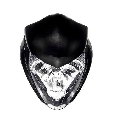 FAROL COMPL. C/CARENAGEM E LATERAIS COMPAT.CB 300 2009 A 2015 - PRETO - NAO ORIG