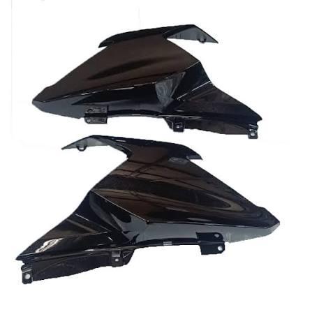 PROTETOR DE TANQUE COMPAT.MOTO TITAN 160 FAN 160 PRETO MET. 2025 - (NAO ORIG)