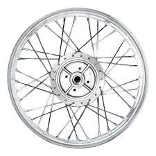 RODA TRASEIRA YBR FACTOR CROMADA