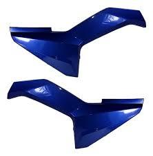 TAMPA LATERAL COMPATIVEL COM TITAN 160 2016 A 2021 (OPC) - AZUL NAO ORIGINAL