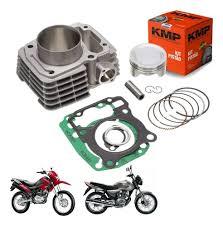 KIT KMP C/CILINDRO. PISTAO. ANEL E JUNTA KIT-A CG 150 /190