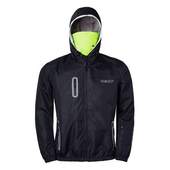 JAQUETA TEXX CORTA VENTO NEON V2 PRET XXXXXL 5XL